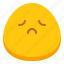 disapponted, emoji, sad, tired 