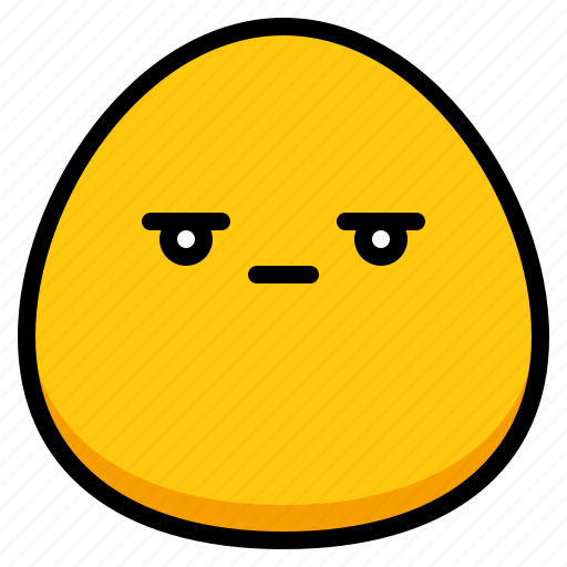 Confused, emoji, unhappy, wonder icon - Download on Iconfinder