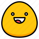 emoji, happy, laughing, smile