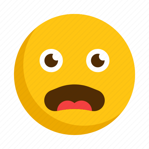 Emoji, emoticon, expression, shock, surprise icon - Download on Iconfinder