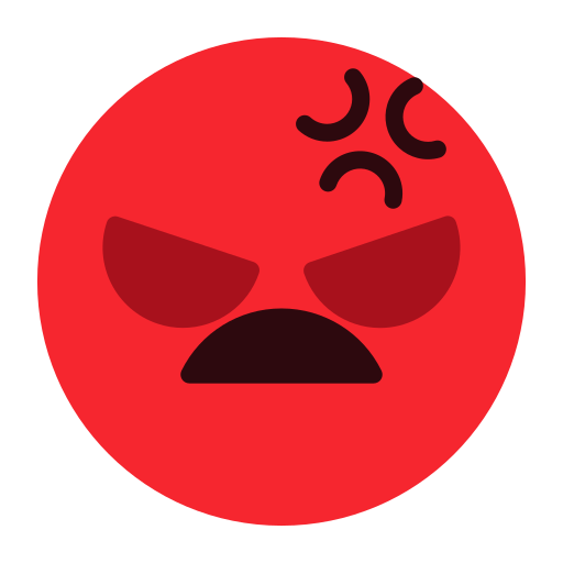 Angry, emoji, emotion, face, feeling icon - Free download