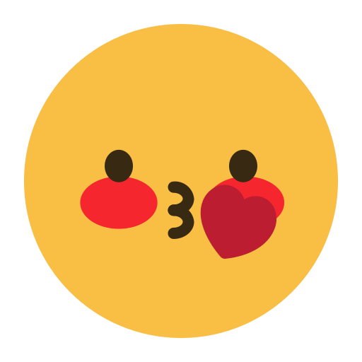 Emoji, emotion, face, feeling, heart, kiss, love icon - Free download