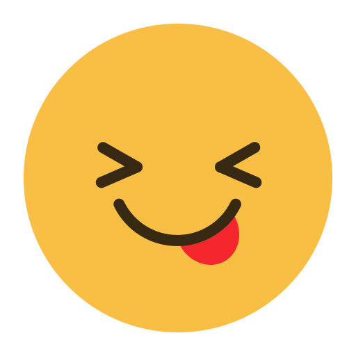Emoji, emotion, face, feeling, smile, tongue icon - Free download