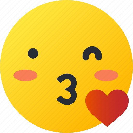 Avatar, emoji, emoticons, emotion, face, kiss, smiley icon - Download on Iconfinder