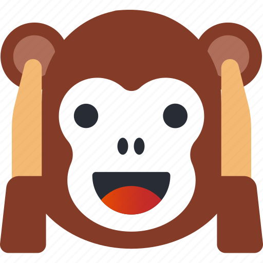 Avatar, emoji, emoticons, emotion, face, monkey, smiley icon - Download on Iconfinder