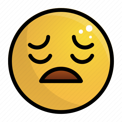 Depressed, emoji, emotion, face, feeling icon - Download on Iconfinder
