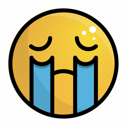 Cry, emoji, emotion, face, feeling, sad icon - Download on Iconfinder
