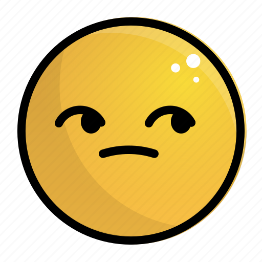 Bored, emoji, emotion, face, feeling, tired icon - Download on Iconfinder