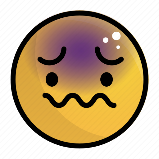 Anxious, emoji, emotion, face, feeling, worried icon - Download on Iconfinder
