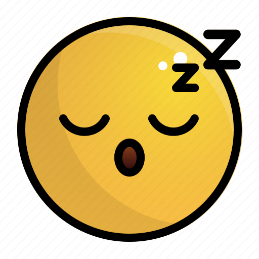 Emoji, emotion, face, feeling, rest, sleep icon - Download on Iconfinder