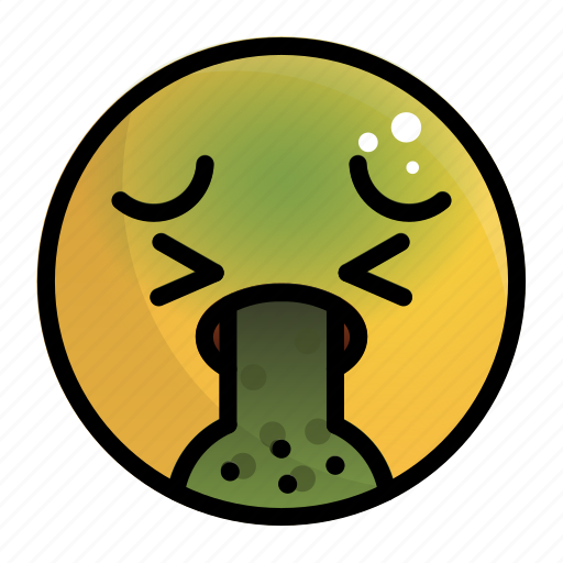 Emoji, emotion, face, feeling, puke icon - Download on Iconfinder