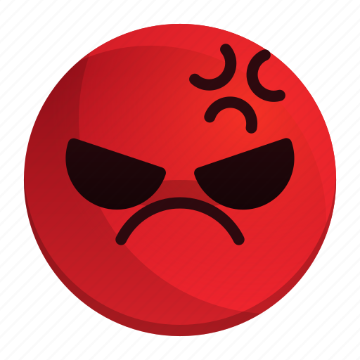 Angry, emoji, emotion, face, feeling icon - Download on Iconfinder