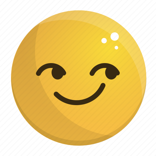 Emoji, emotion, face, feeling, smirking icon - Download on Iconfinder