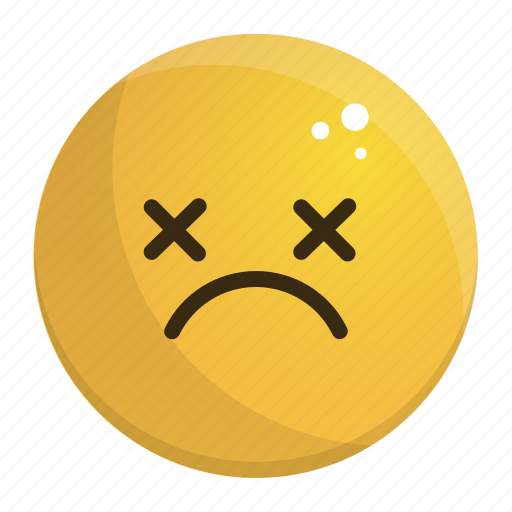 Dead, emoji, emotion, face, feeling icon - Download on Iconfinder