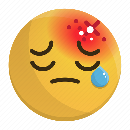 Emoji, emotion, face, feeling, hurt icon - Download on Iconfinder