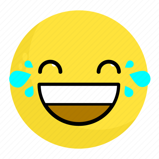 Emoji, emotion, face, feeling, happy, laugh, smile icon - Download on Iconfinder