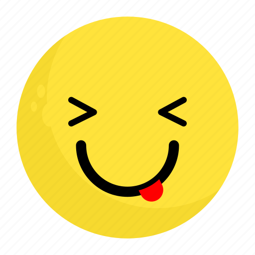 Emoji, emotion, face, feeling, happy, smile, tongue icon - Download on Iconfinder
