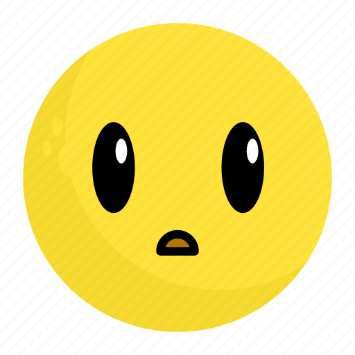 Emoji, face, feeling, sad, smile, unhappy, wow icon - Download on Iconfinder