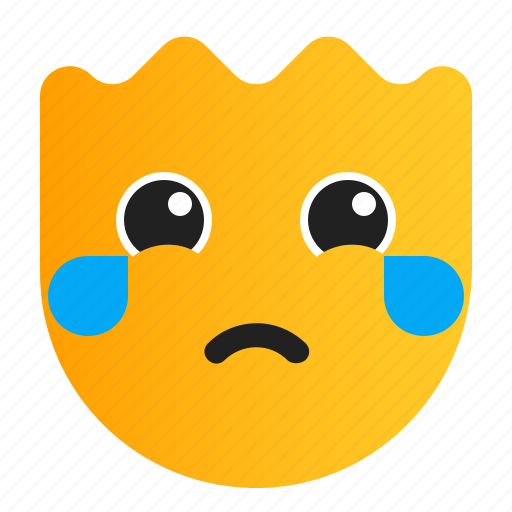 Emoji, emoticon, emotion, expression, sad icon - Download on Iconfinder