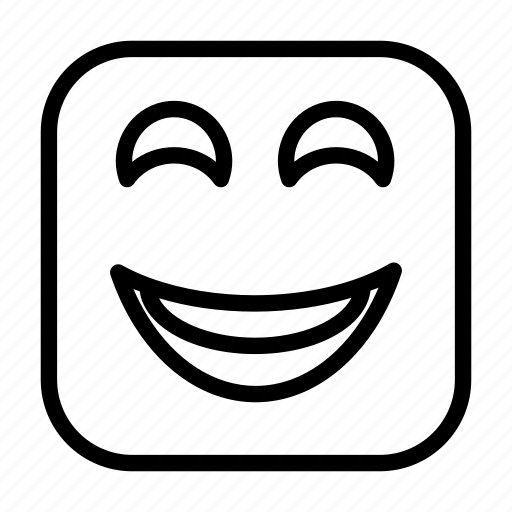 Closed, emoji, emoticon, eye, face, look, smiley icon - Download on Iconfinder