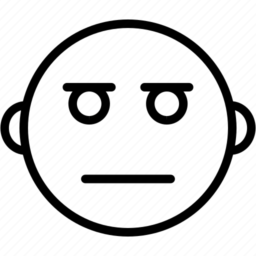 Emoticon, emoji, emotion, face, sad icon - Download on Iconfinder