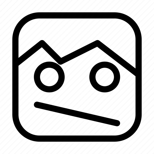 Angry, cry, cynical, cynicism, emoji, face, sad icon - Download on Iconfinder