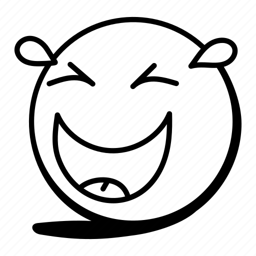 Emoji, emoticon, face expression, emotion, laughing emoji icon - Download on Iconfinder