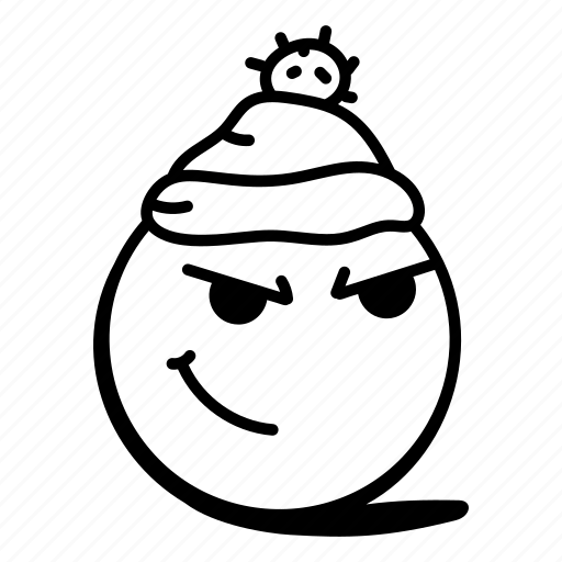 Emoji, emoticon, face expression, emotion, winter emoticon icon - Download on Iconfinder