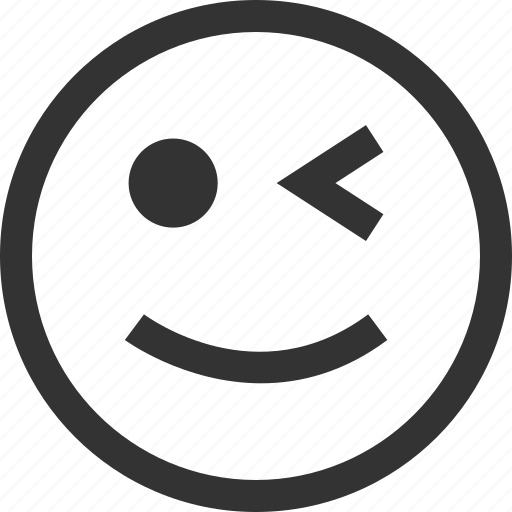 Blick, emoji, emojis, eye, face, faces, smile icon - Download on Iconfinder