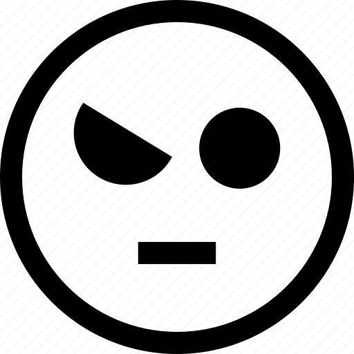 Emotion, evil, eye, face, faces icon - Download on Iconfinder