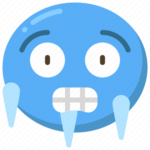 Cold, emoji, emoticon, freeze, freezing, ice icon - Download on Iconfinder.