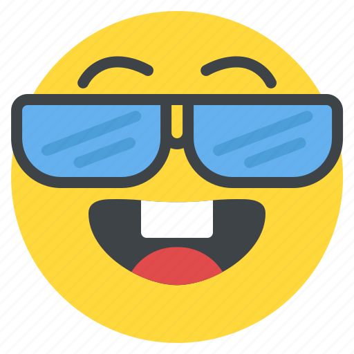 Emoji, emoticon, face, glasses, nerd, nerds, smiley icon - Download on Iconfinder