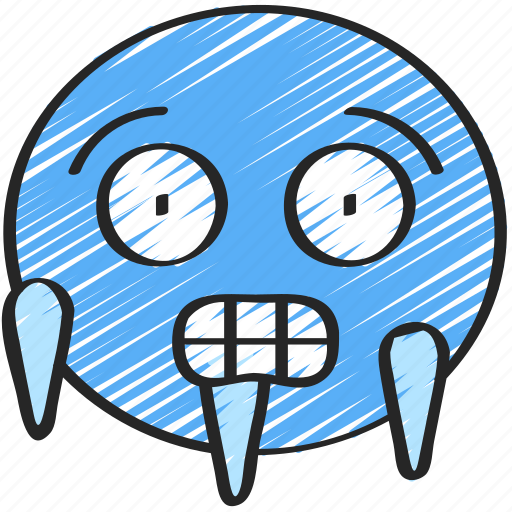 Cold, emoji, emoticon, freeze, freezing, ice icon - Download on Iconfinder