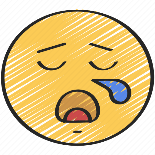 Emoji, emoticon, sleep, snore, snoring, tired icon - Download on Iconfinder
