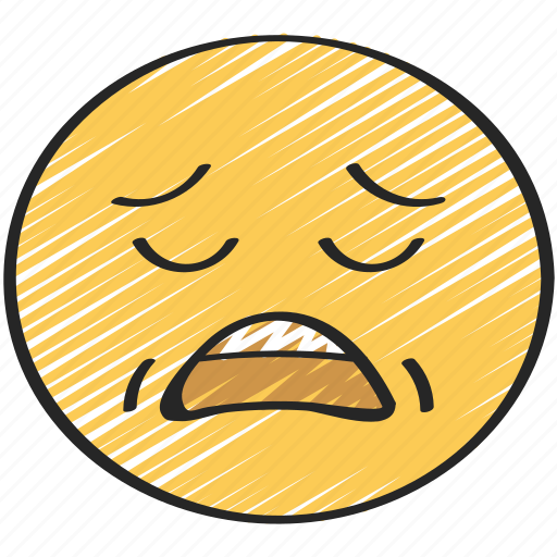 Emoji, emoticon, exhausted, out, sleep, tired, worn icon - Download on Iconfinder