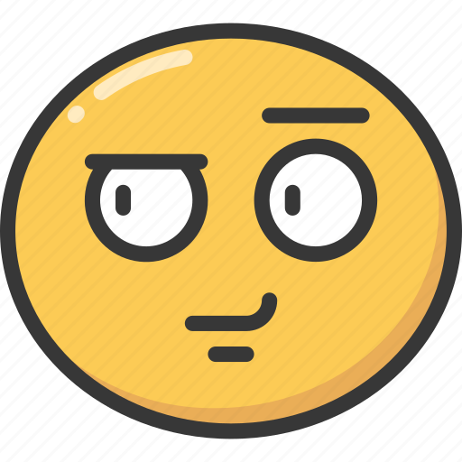 Emoji, emoticon, expression, face, playful, smirk icon - Download on Iconfinder