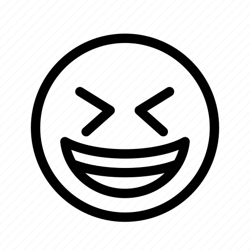 Emoji, emoticon, happy, joyful, laughing, smiley icon - Download on Iconfinder