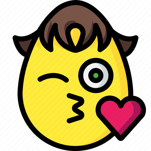 Blow, boy, emojis, emotion, flirt, kiss, smiley icon - Download on Iconfinder
