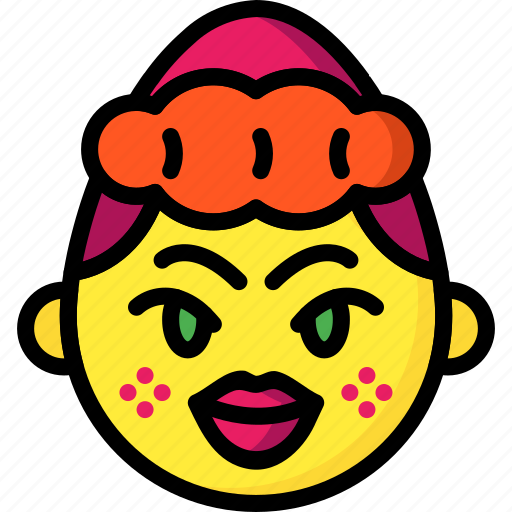 Emojis, emotion, girl, kiss, lips, smiley icon - Download on Iconfinder