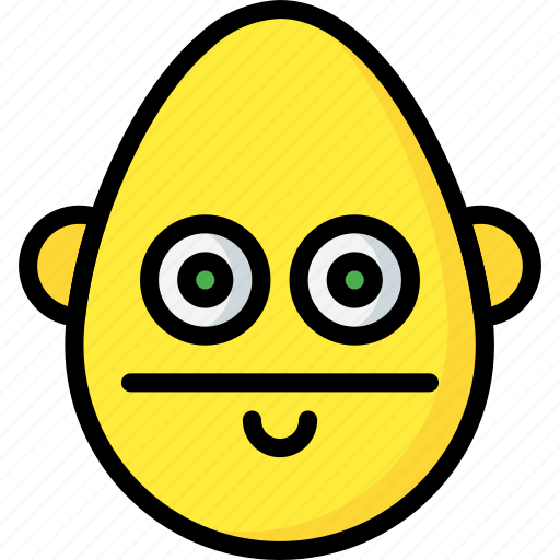 Emojis, emotion, focus, smiley, straight icon - Download on Iconfinder