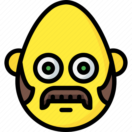 Bold, burns, emojis, emotion, mustache, smiley, tash icon - Download on Iconfinder