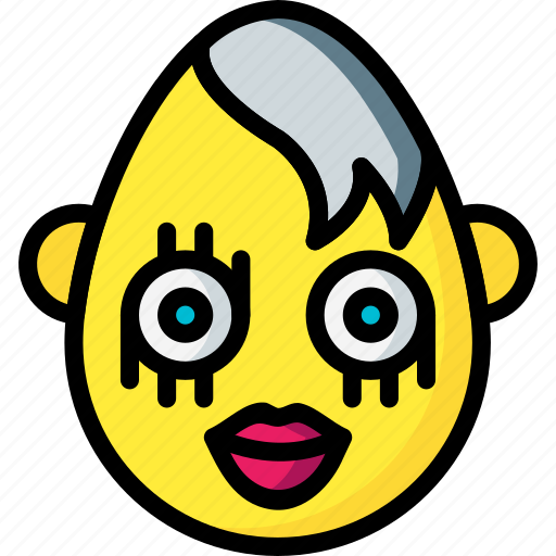 Emo Emojis Emotion Goth Smiley Ultra Icon