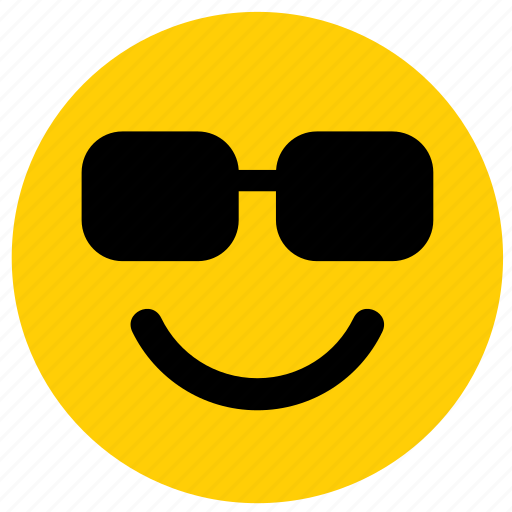 Emoji, emoticon, face, sunglasses icon - Download on Iconfinder