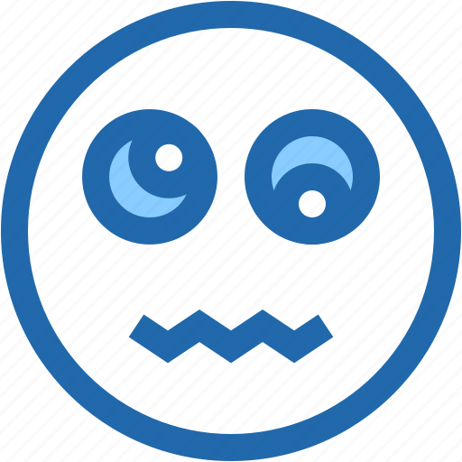 Dizzy, emoji, emotion, smiley, feelings icon - Download on Iconfinder