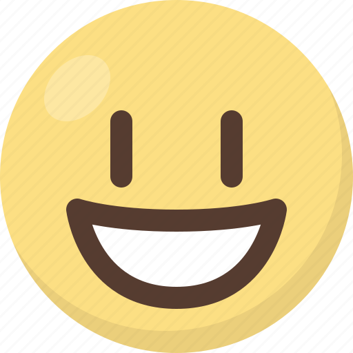Contented, emoji icon - Download on Iconfinder on Iconfinder