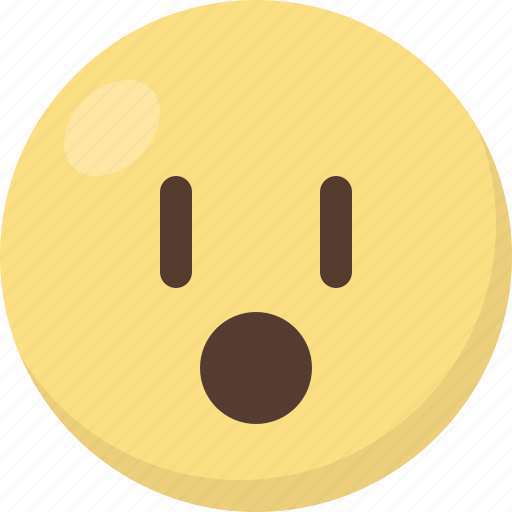 Emoji, surprised icon - Download on Iconfinder on Iconfinder
