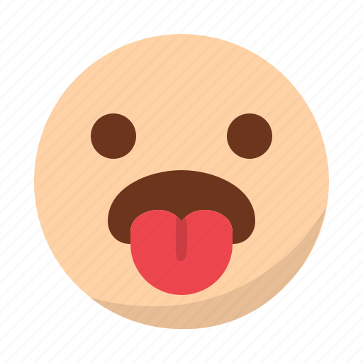 Emoji, emoticon, face, hungry, tongue icon - Download on Iconfinder