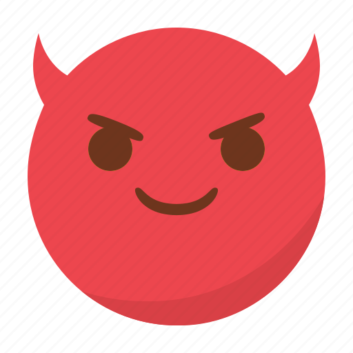 Devil, emoji, emoticon, smile icon - Download on Iconfinder