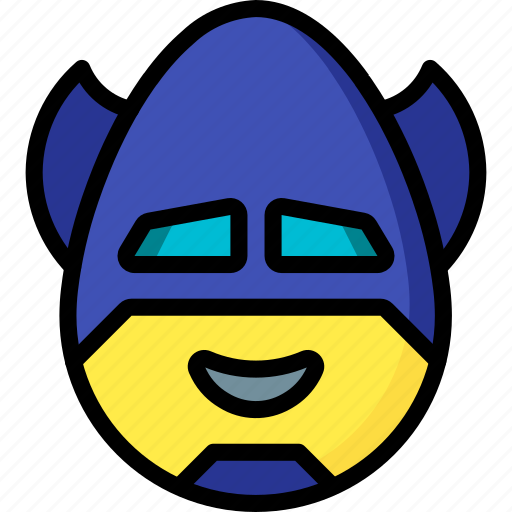 Batman, emojis, emotion, face, happy, smiley icon - Download on Iconfinder