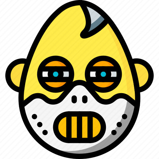 Emojis, emotion, face, hannibal, smiley icon - Download on Iconfinder